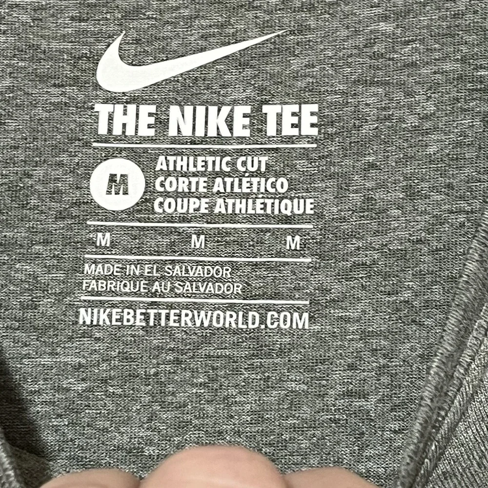 NIKE Houston Rockets Dri-Fit Shirt Youth M MEDIUM 10/12 Gray Grey 2016
